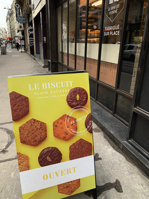 パリ11区☆Le Biscuit Alain Ducasse（アラン・デュカスの